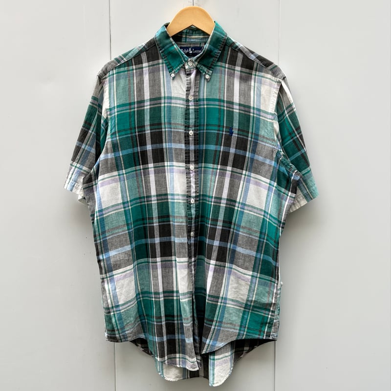 Polo Ralph Lauren /ポロラルフローレン マドラスチェック半袖 Polo Ralph Lauren /ポロラルフローレン マドラスチェック半袖