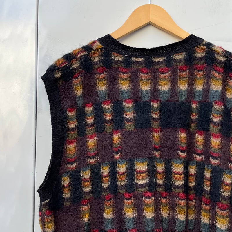 MISSONI/ミッソーニ 前開きニットベスト 90年前後 Made in ITALY MISSONI/ミッソーニ 前開きニットベスト 90年前後 Made in ITALY