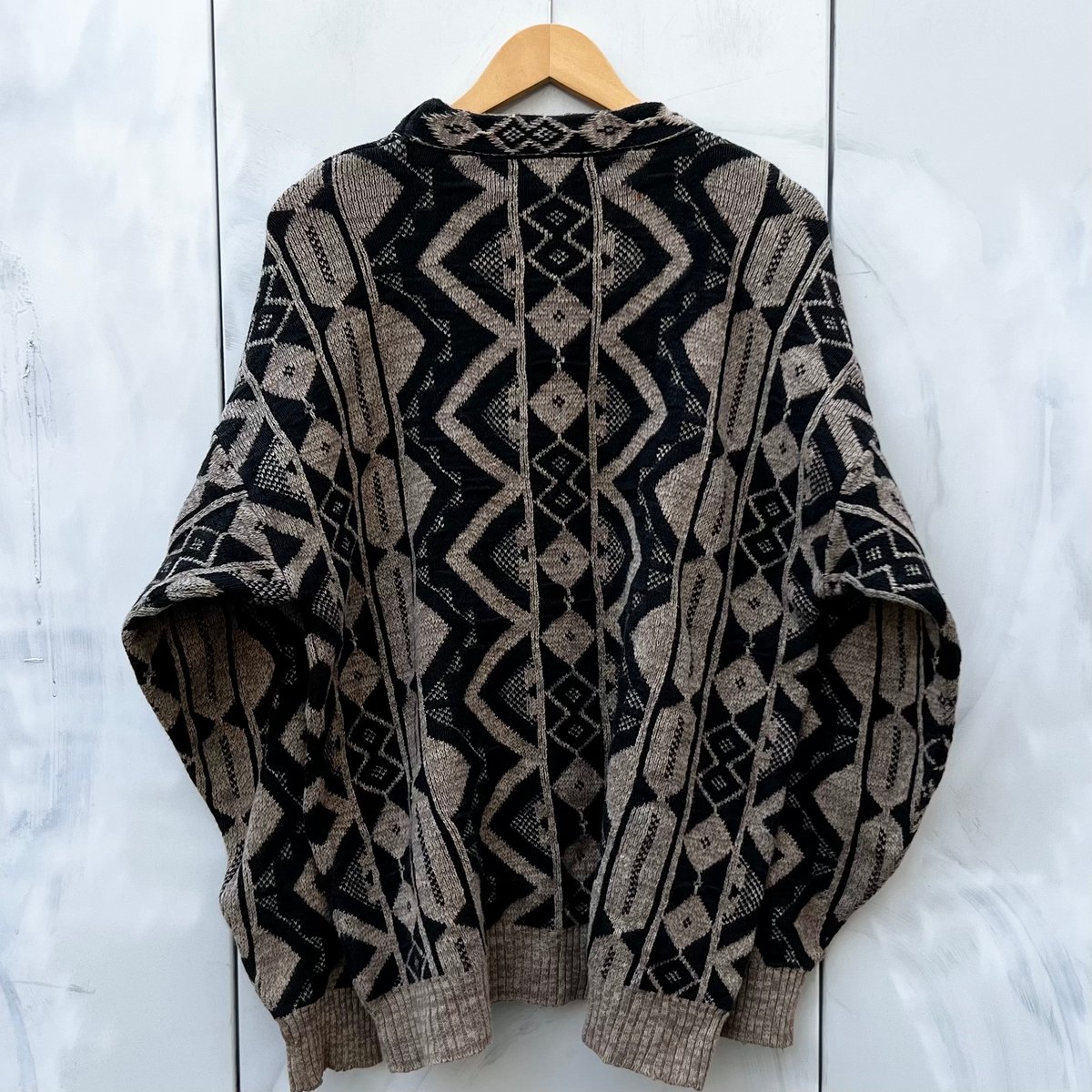 UNIONBAY/ユニオンベイ ミックスストライプ柄セーター 90年代 (USED)