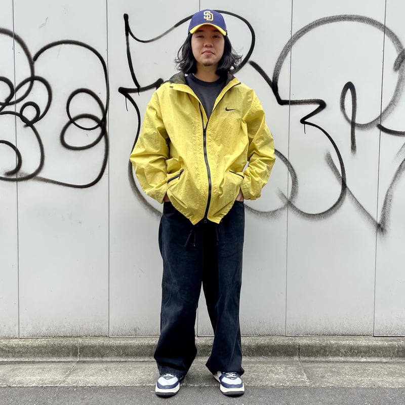 NIKE/ナイキ ナイロンフードジャケット 90年代 (USED) | chameleon w