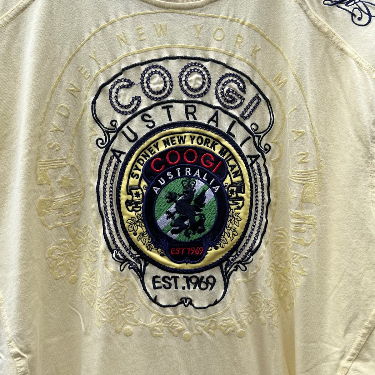 COOGI/クージー 刺繍ロゴTシャツ 2000年前後 (USED) | chameleon