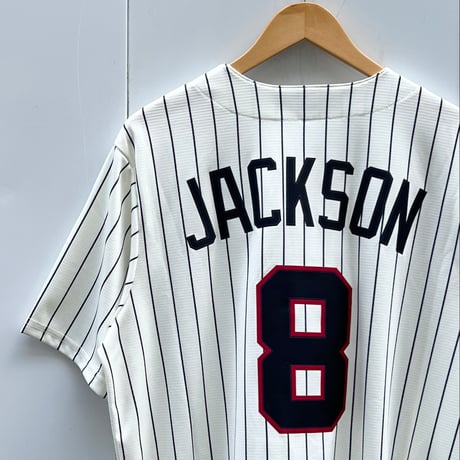 NIKE MLB WHITE SOX/ナイキ シカゴホワイトソックス ８JACKSON ベースボールシャツ (NEW)