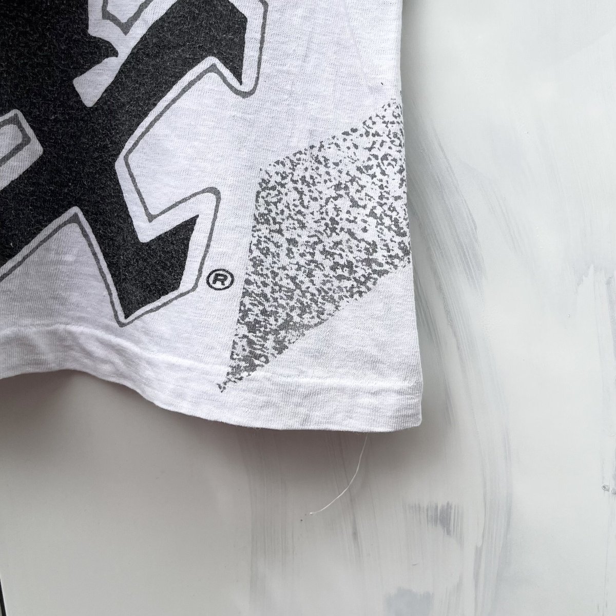 MLB WHITE SOX/セーラム シカゴホワイトソックス 総柄Tシャツ 91 MLB WHITE SOX/セーラム シカゴホワイトソックス 総柄Tシャツ 91
