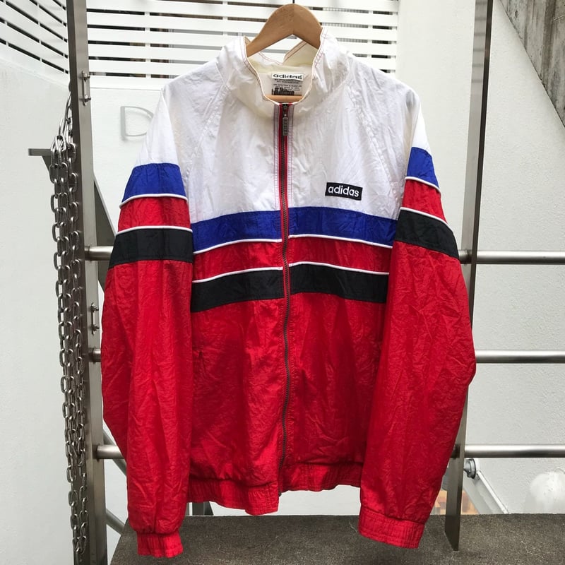 adidas/アディダス ナイロンジャケット 3ストライプス 90年代 adidas/アディダス ナイロンジャケット 3ストライプス 90年代