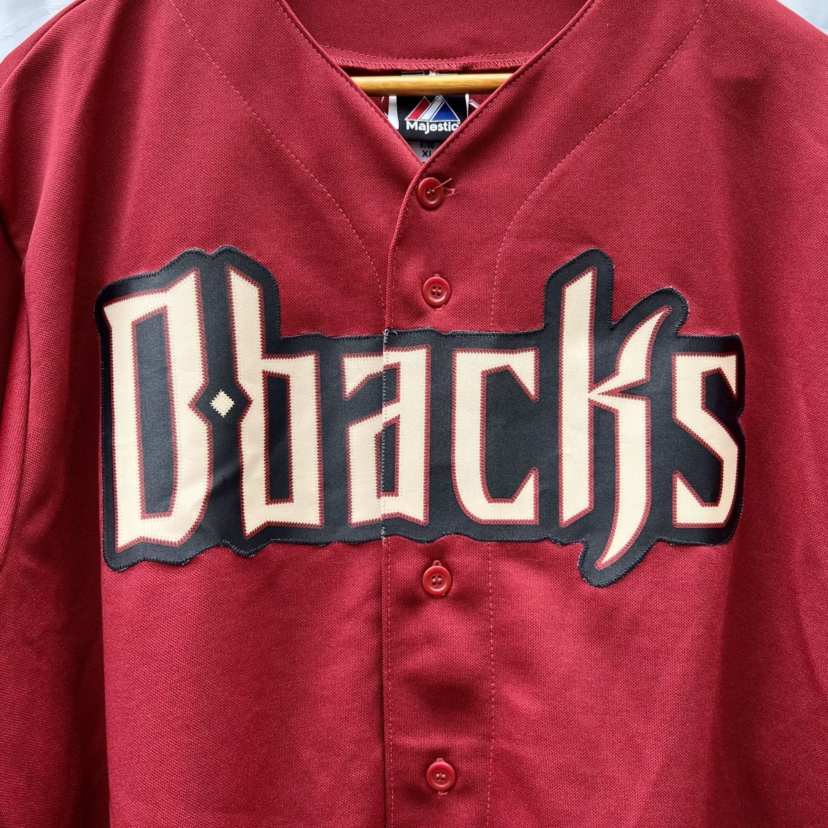 【在庫一掃】 MAJESTIC MLB DIAMOND BACKS/マジェスティック アリゾナ 応援ユニフォーム、ウエア