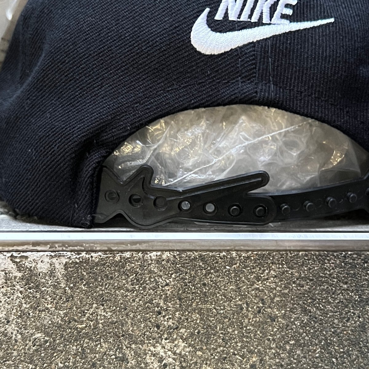 NIKE/ナイキ スウォッシュスナップバックキャップ 90年代 Made NIKE/ナイキ スウォッシュスナップバックキャップ 90年代 Made