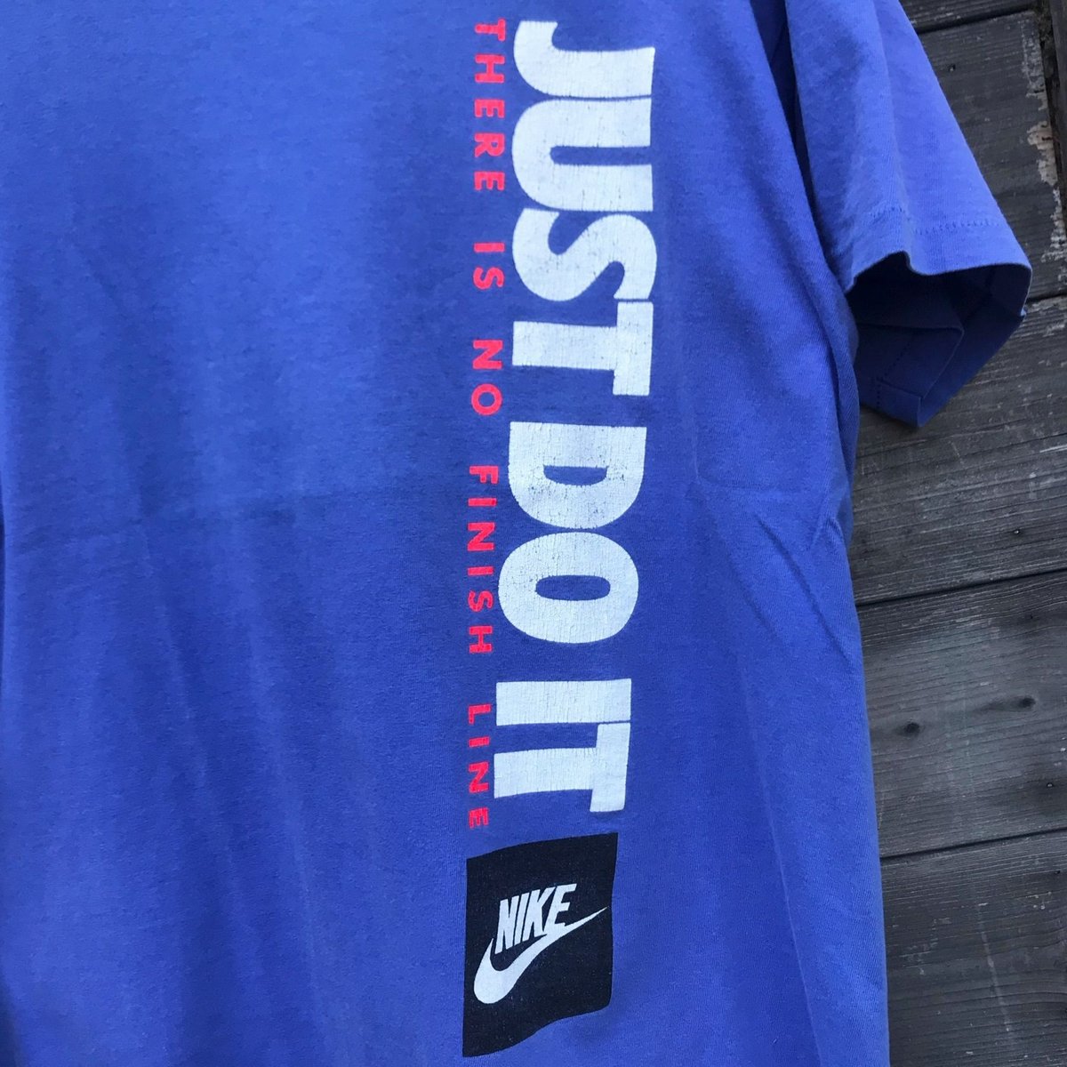NIKE/ナイキ JUST DO IT Tシャツ 90年前後 Made In USA (USED)