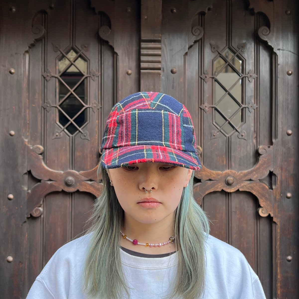 NEW YORK HAT/ニューヨークハット チェック ジェットキャップ 90年代 