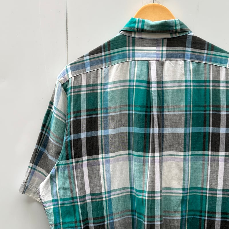 Polo Ralph Lauren /ポロラルフローレン マドラスチェック半袖 Polo Ralph Lauren /ポロラルフローレン マドラスチェック半袖
