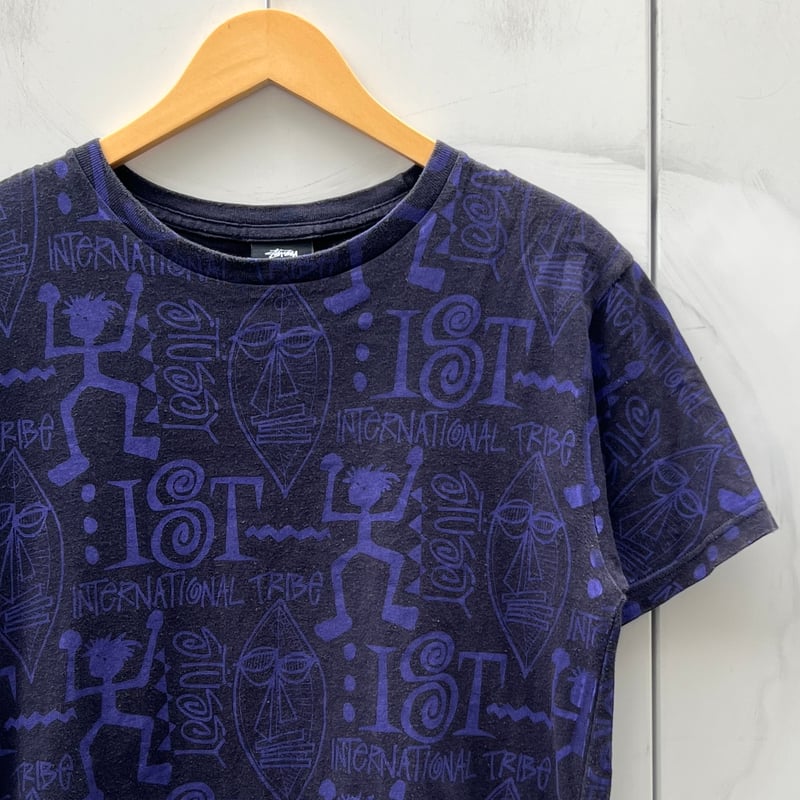STUSSY/ステューシー 総柄Tシャツ 2000年代 (USED) | chameleon STUSSY/ステューシー 総柄Tシャツ 2000年代 (USED) | chameleon