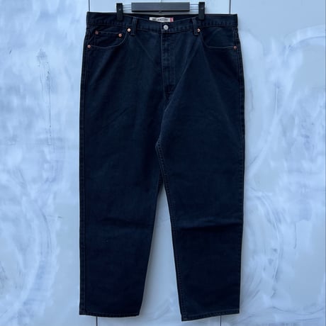 Levi's/リーバイス ５５０リラックスフィットブラックジーンズ 2000年代 (USED)