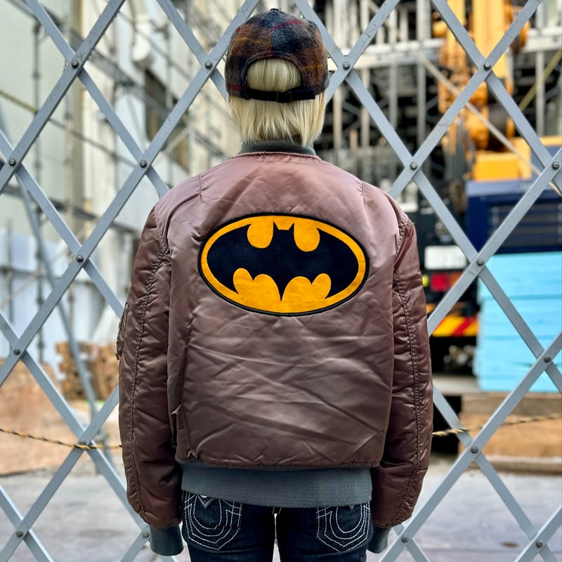 CORINTH BATMAN/コリンス バットマン MA-1 90年代 Made in USA...