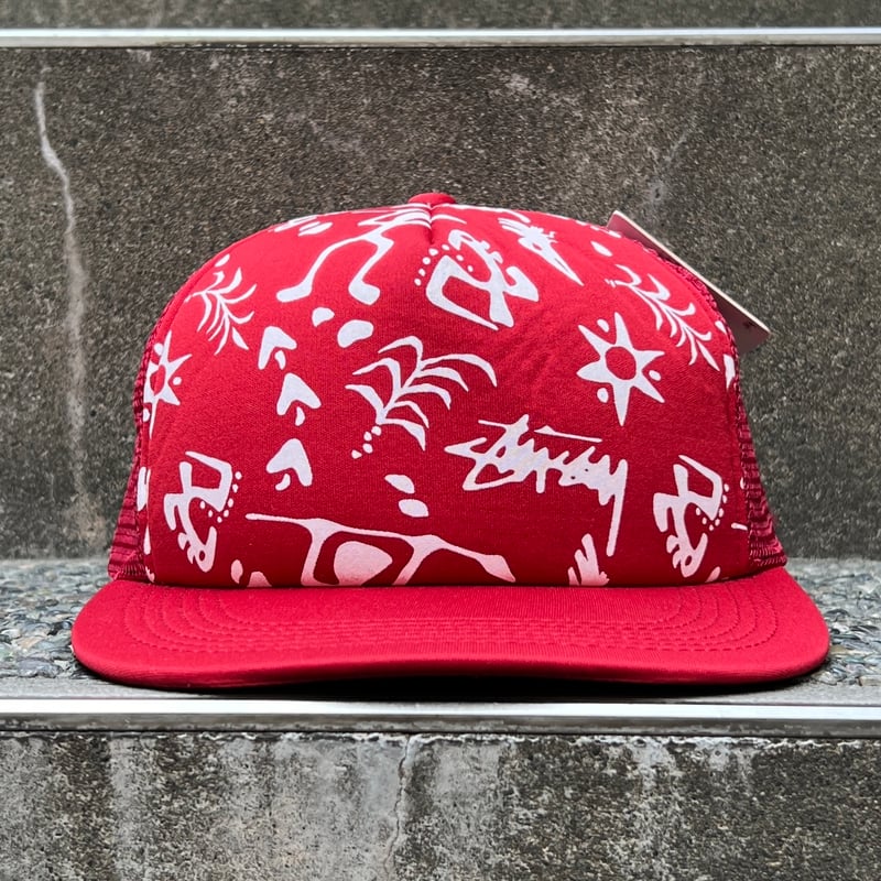 STUSSY/ステューシー メッシュトラッカーキャップ 00年前後 STUSSY/ステューシー メッシュトラッカーキャップ 00年前後