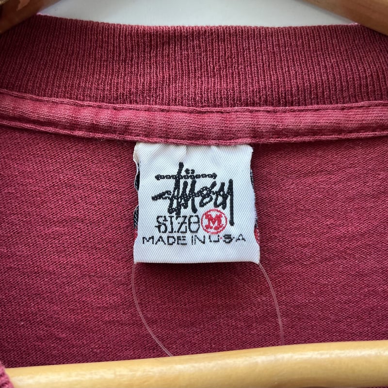 STUSSY/ステューシー Tシャツ 90年代 白タグ Made in USA (USED)