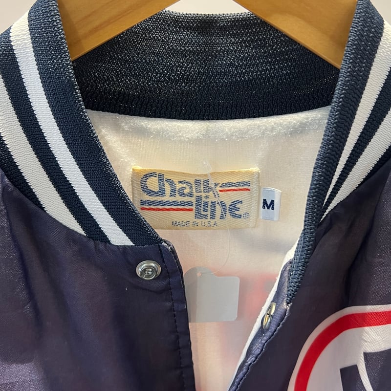 90s USA製 ChalkLine チョークライン MLB スタジャン ニューヨーク 