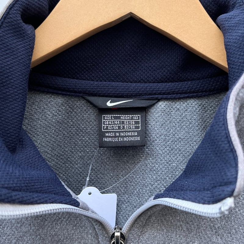 NIKE/ナイキ ビッグロゴ ジャージジャケット 90年代 (USED NIKE/ナイキ ビッグロゴ ジャージジャケット 90年代 (USED