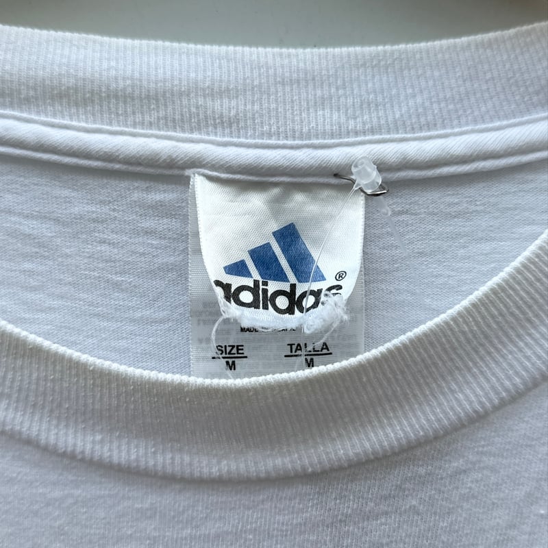 adidas/アディダス 両面ロゴプリント Tシャツ 90年代 (USED