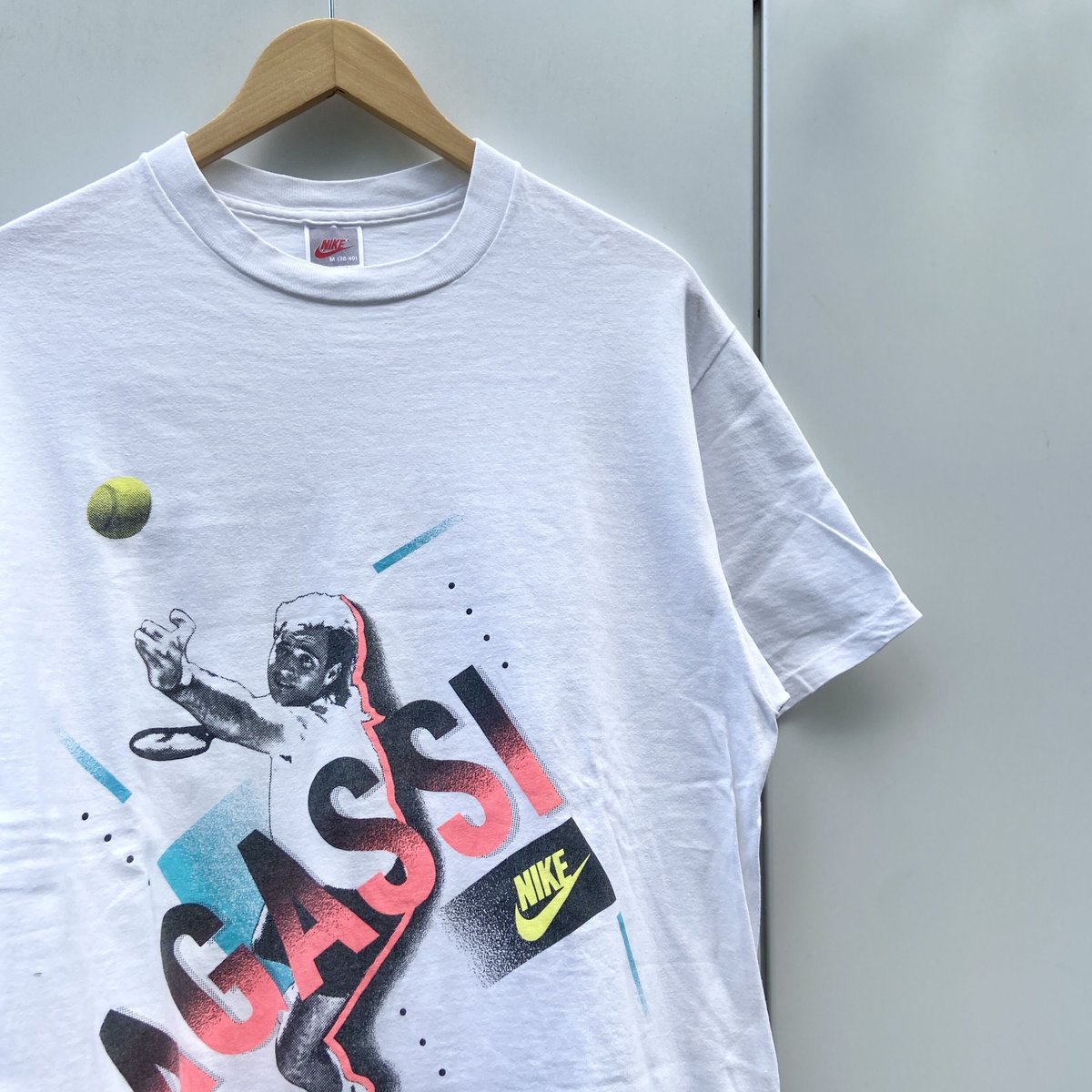 NIKE/ナイキアンドレアガシ Tシャツ 90年前後 Made In USA (USED) |...