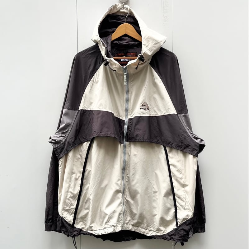 NIKE ACG ベージュ フード付きジャケット Nike ACG 'Wolf Tree' Plus Full Zip (Parachute Beige) MEDIUM Men's