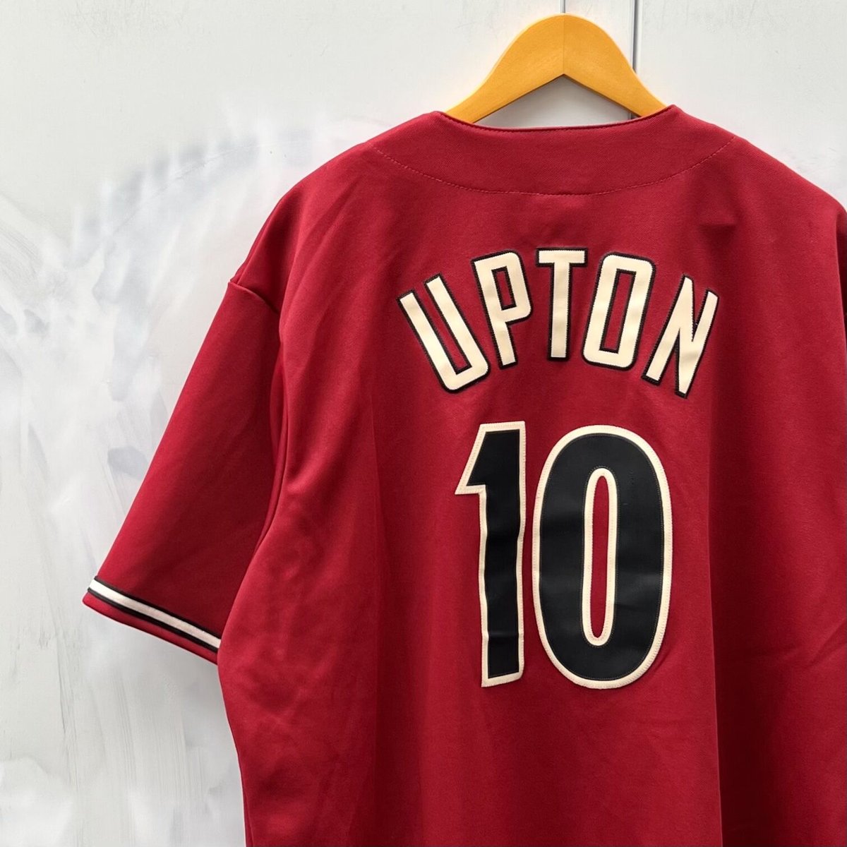 USA製】ミッチェルアンドネス MLB ベースボールシャツ 100th 古着 - T 