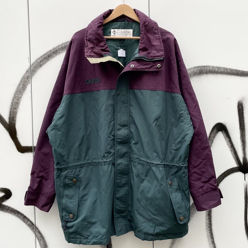 Columbia Nylon Jacket 1990s Darkgreen