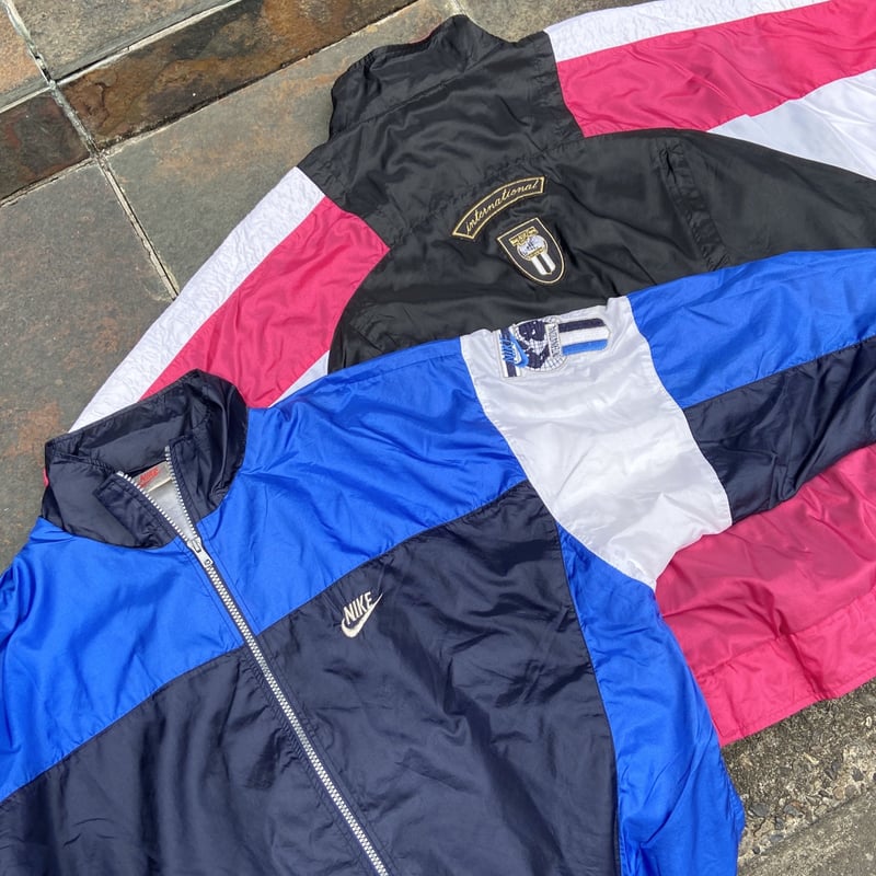 NIKE/ナイキ INTERNATIONALナイロンジャケット 90年前後 (USED NIKE/ナイキ INTERNATIONALナイロンジャケット 90年前後 (USED