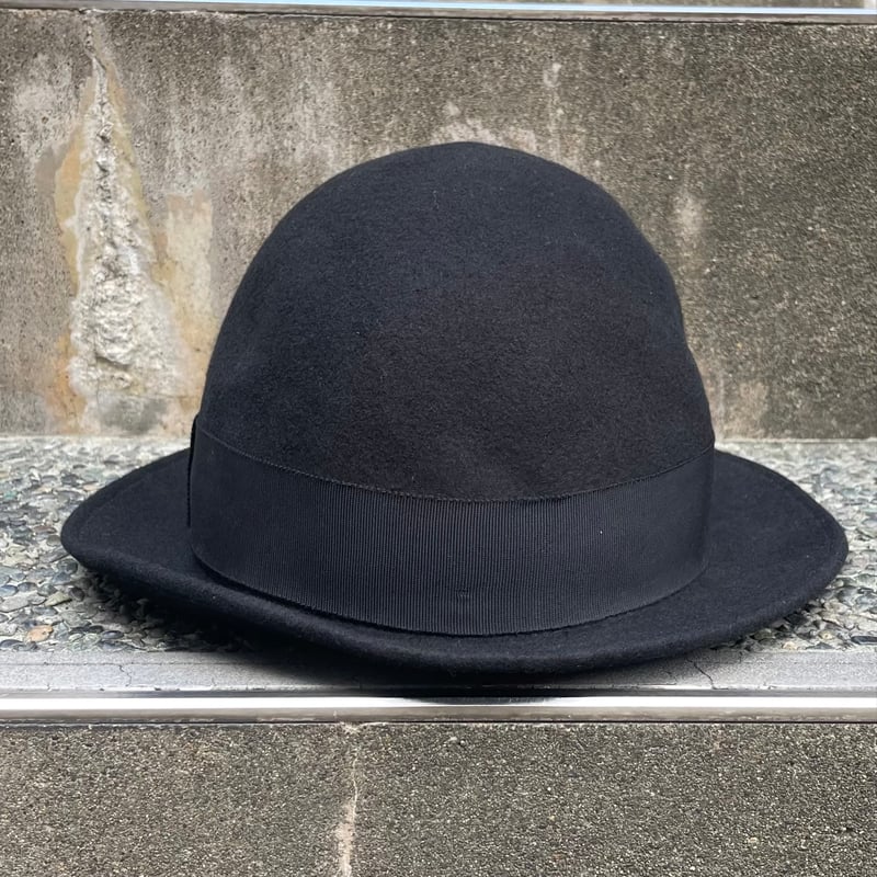 A BATHING APE 黒ファーハット A BATHING APE ハット ア ベイシング