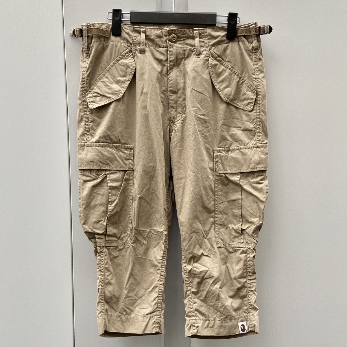 A BATHING APE/アベイシングエイプ カーゴ3/4パンツ 00年代 Made A BATHING APE/アベイシングエイプ カーゴ3/4パンツ 00年代 Made