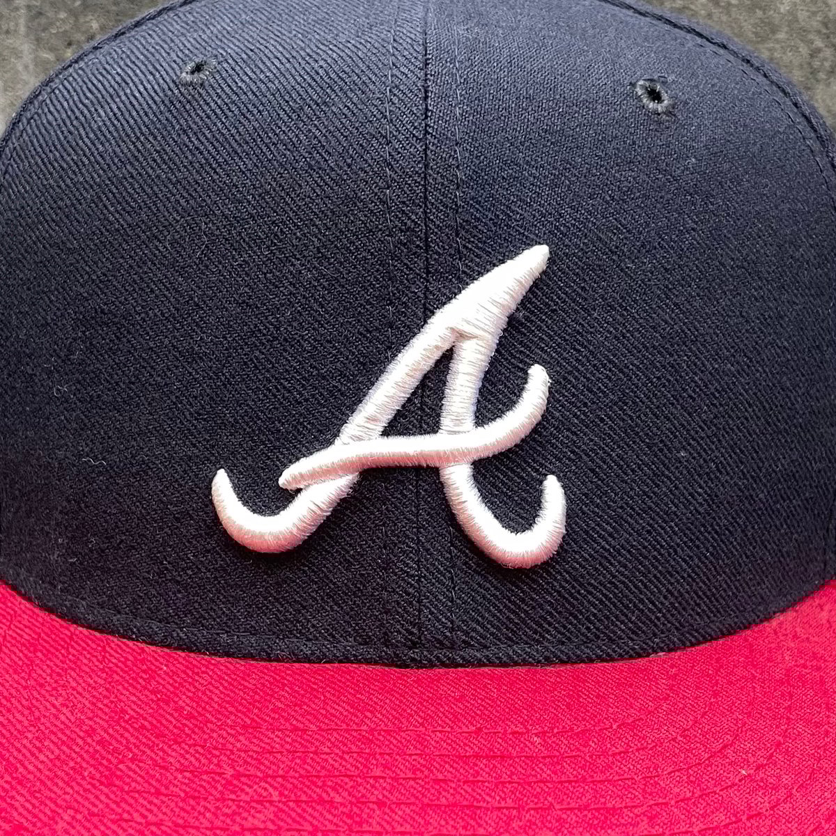 NEWERA MLB BRAVES/アトランタブレーブス ロゴキャップ 90年代 NEWERA MLB BRAVES/アトランタブレーブス ロゴキャップ 90年代
