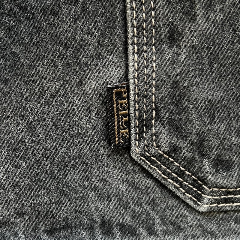 Pelle Pelle/ペレペレ ブラックデニム カバーオール ジャケット Pelle Pelle/ペレペレ ブラックデニム カバーオール ジャケット