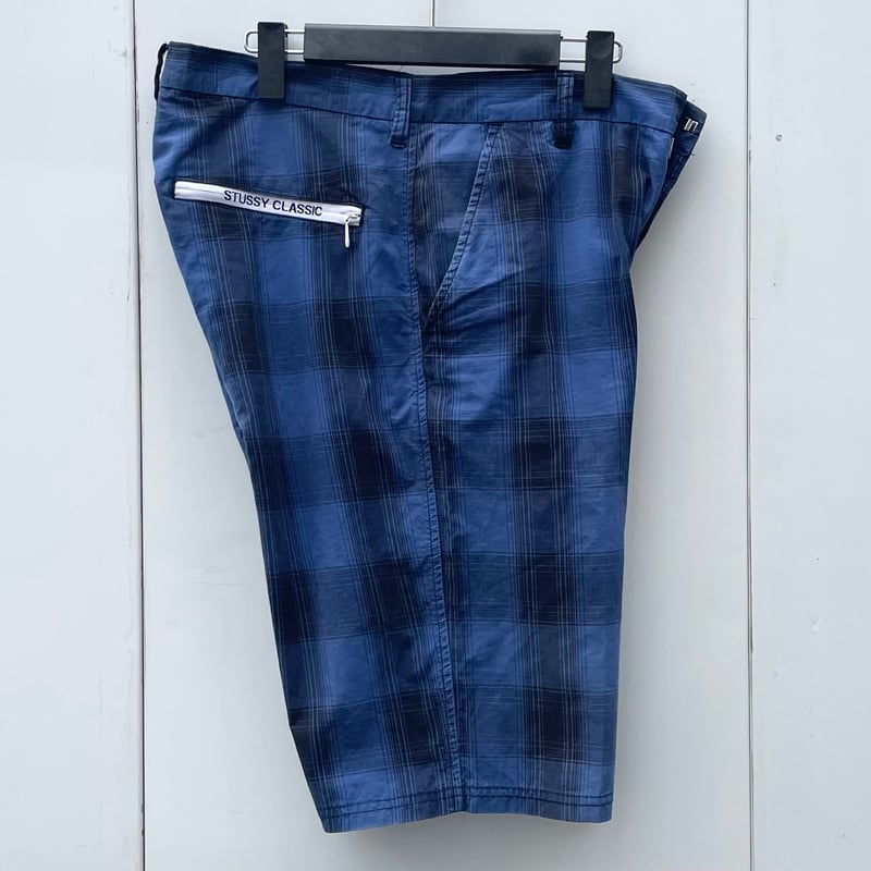 STUSSY/ステューシー チェックショートパンツ 2000年代 (USED STUSSY/ステューシー チェックショートパンツ 2000年代 (USED