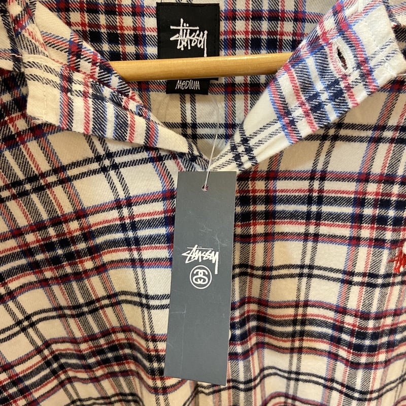 STUSSY/ステューシー チェックネルシャツパーカ 00年代 (DEADSTOCK) | c...