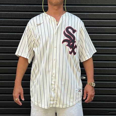 NIKE MLB WHITE SOX/ナイキ シカゴホワイトソックス ８JACKSON ベースボールシャツ (NEW)