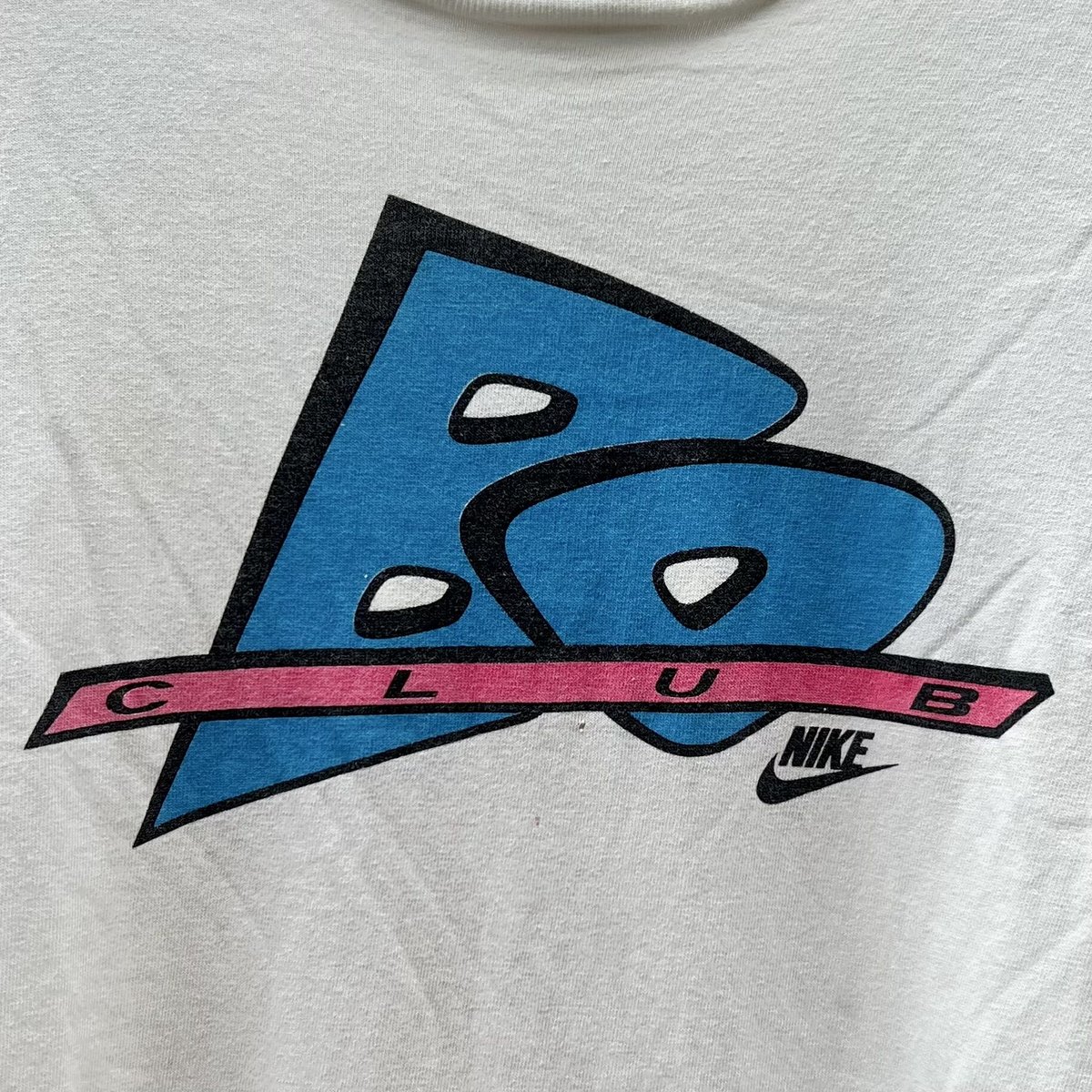 NIKE/ナイキ BO CLUB Tシャツ 90年前後 Made in USA (USED)