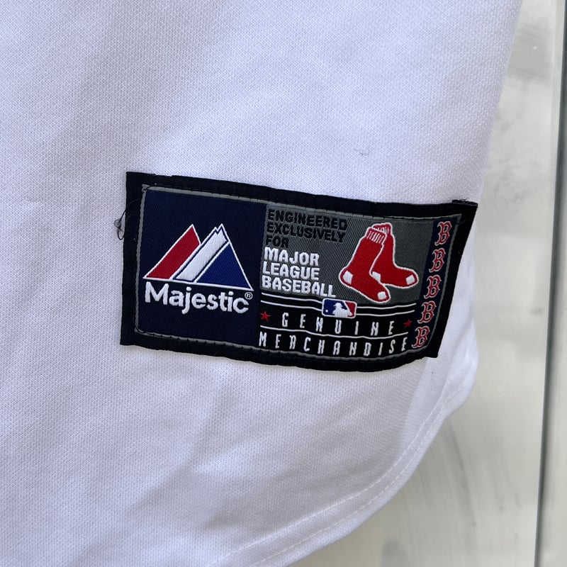 レッドソックス ブルゾン Majestic Mサイズ 希少 majestic COOPERSTOWN レッドソックス スタジャン XL