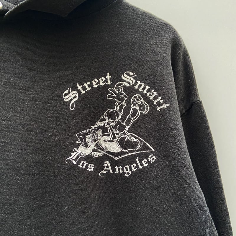 STREET SMART/ストリートスマート フードスウェット 90年代 Made In US