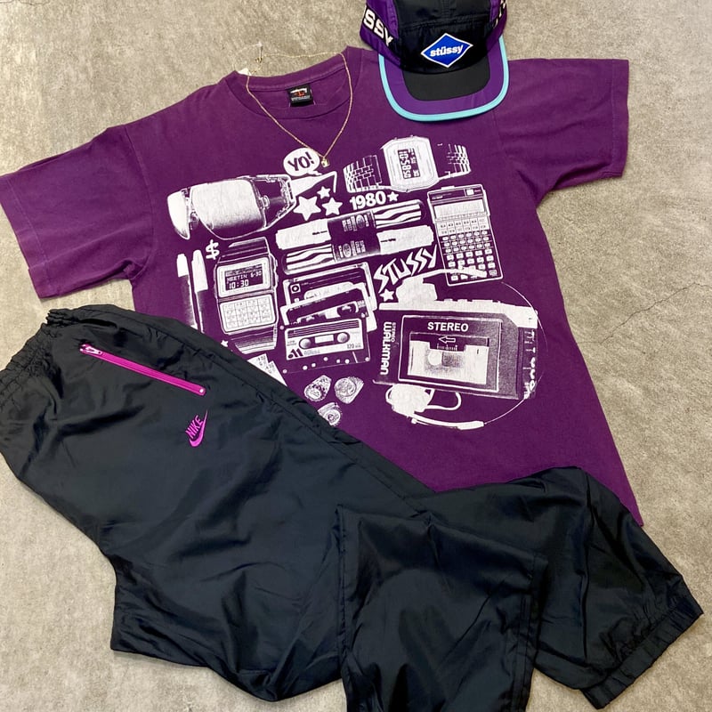 NIKE/ナイキ ナイロンパンツ 90年前後 (USED) | chameleon wear NIKE/ナイキ ナイロンパンツ 90年前後 (USED) | chameleon wear