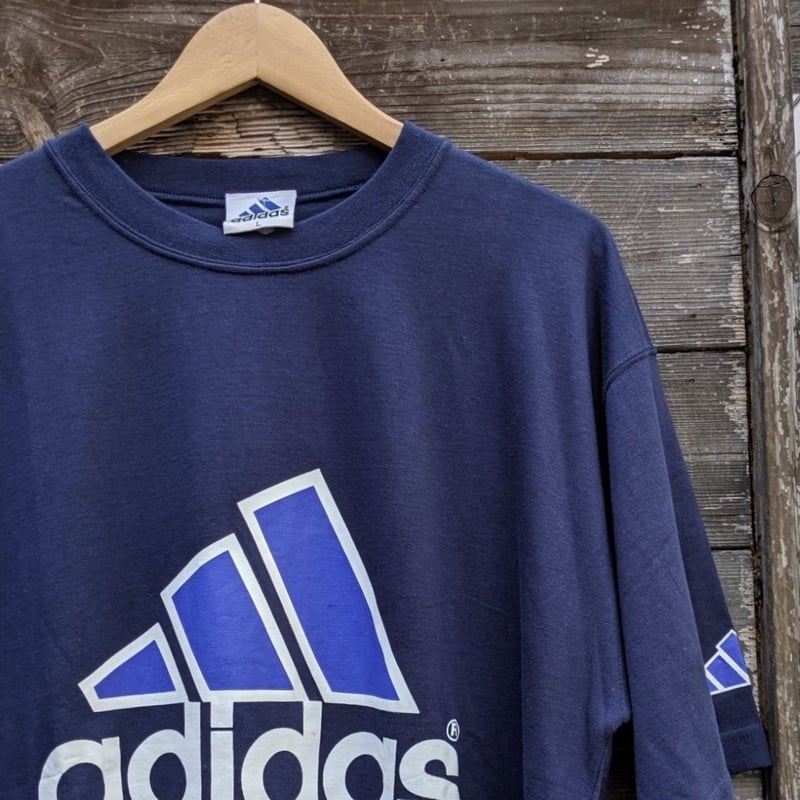ADIDAS/アディダス ロゴプリントTシャツ 90年代 (DEADSTOCK ADIDAS/アディダス ロゴプリントTシャツ 90年代 (DEADSTOCK