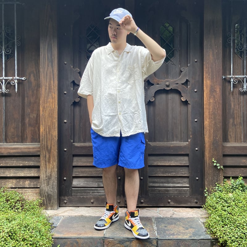 NAUTICA/ノーチカ リネン混半袖シャツ 90年代 (USED) | chameleon  