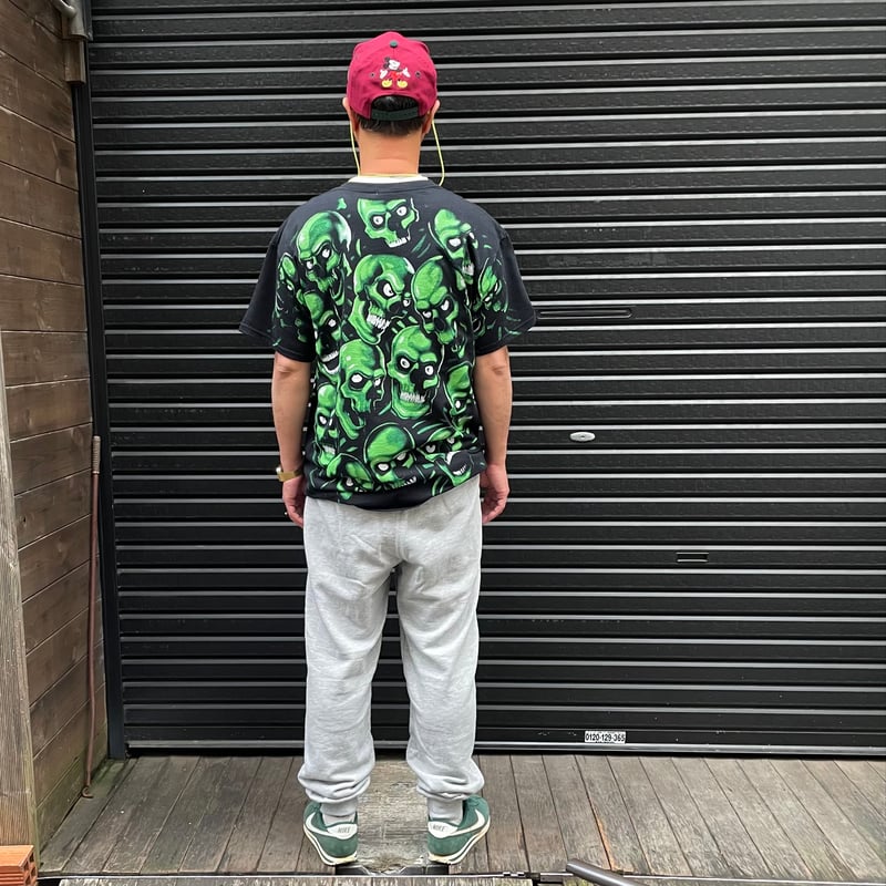 SKULL/スカル 総柄Tシャツ (NEW) | chameleon wear house O
