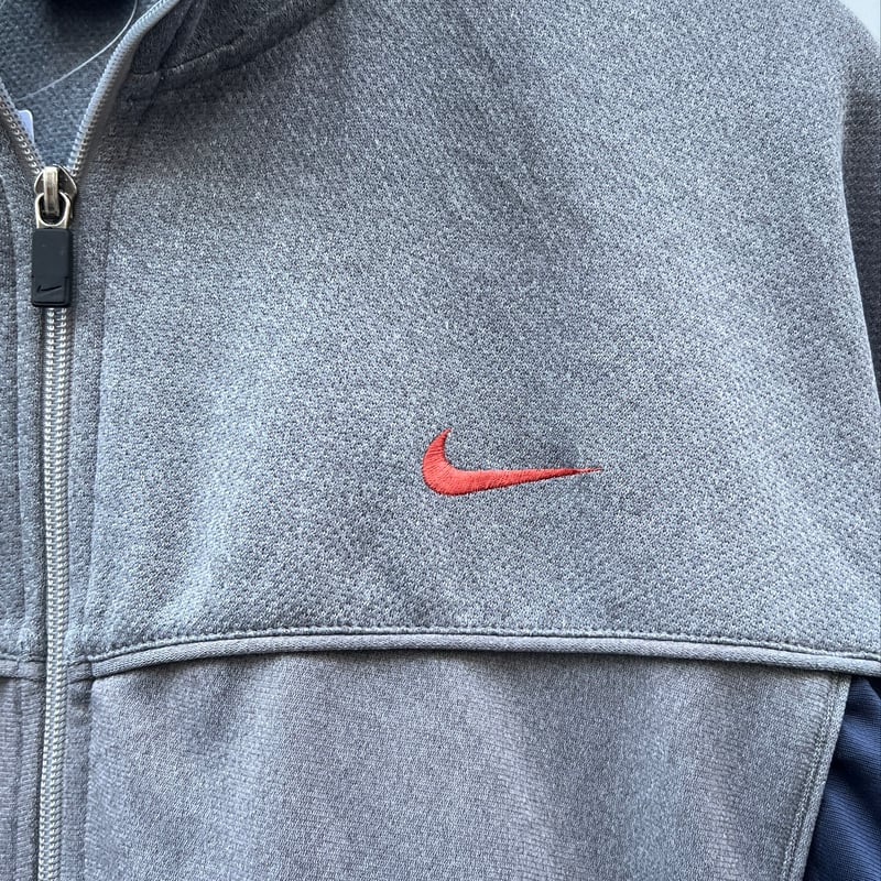 NIKE/ナイキ ビッグロゴ ジャージジャケット 90年代 (USED NIKE/ナイキ ビッグロゴ ジャージジャケット 90年代 (USED