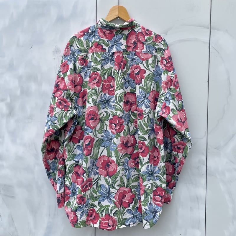 BANANA REPUBLIC/バナナリパブリック 花柄シャツ 90年代 (USED) | c