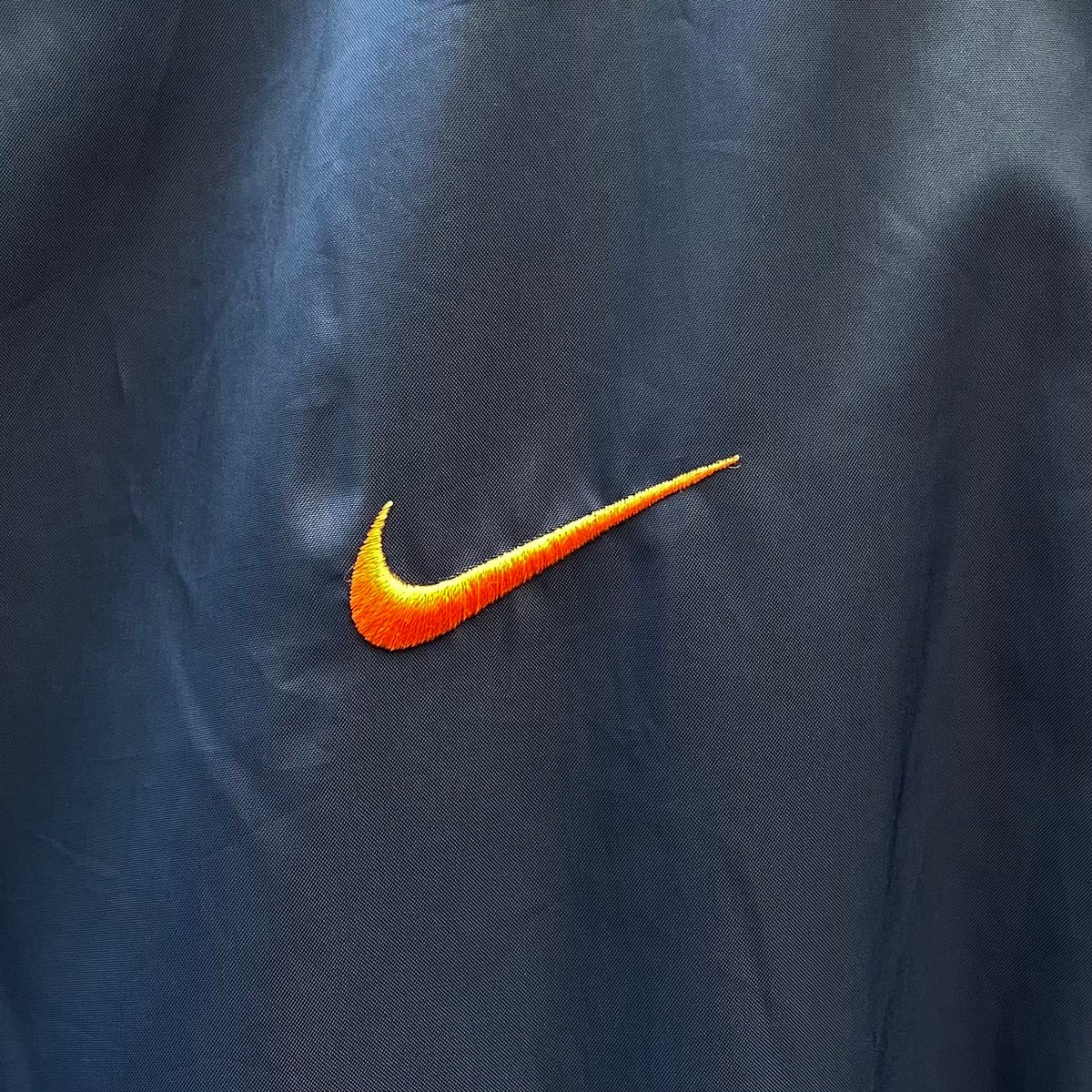 NIKE/ナイキ ビッグロゴ 半袖ジップジャケット 00年代 (USED NIKE/ナイキ ビッグロゴ 半袖ジップジャケット 00年代 (USED