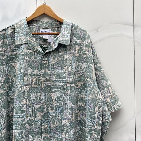Kai Rani/カイラニ コットンアロハシャツ 90年代 Made in HAWAII (DEADSTOCK)