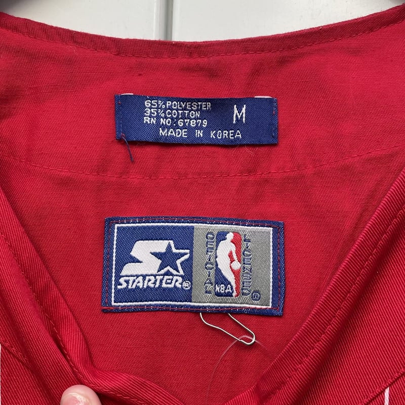 STARTER NBA BULLS/スターター シカゴブルズ ベースボールシャツ STARTER NBA BULLS/スターター シカゴブルズ ベースボールシャツ