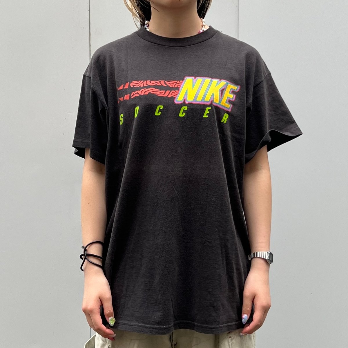 NIKE SOCCER/ナイキサッカー Tシャツ 90年代 (USED) | chameleo NIKE SOCCER/ナイキサッカー Tシャツ 90年代 (USED) | chameleo