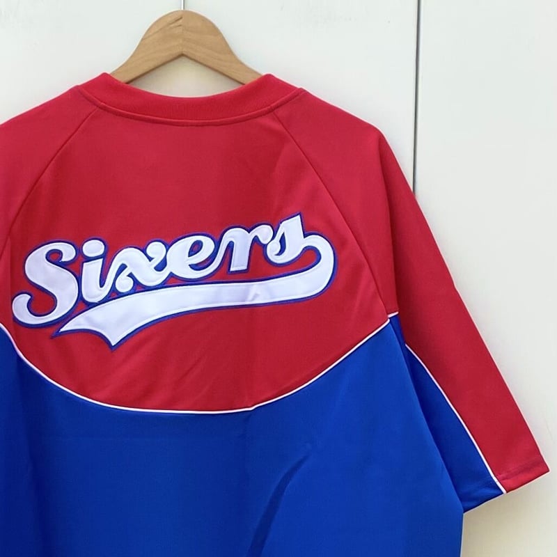 MAJESTIC NBA 76ers/マジェスティック シクサーズ ハーフジップ シュー