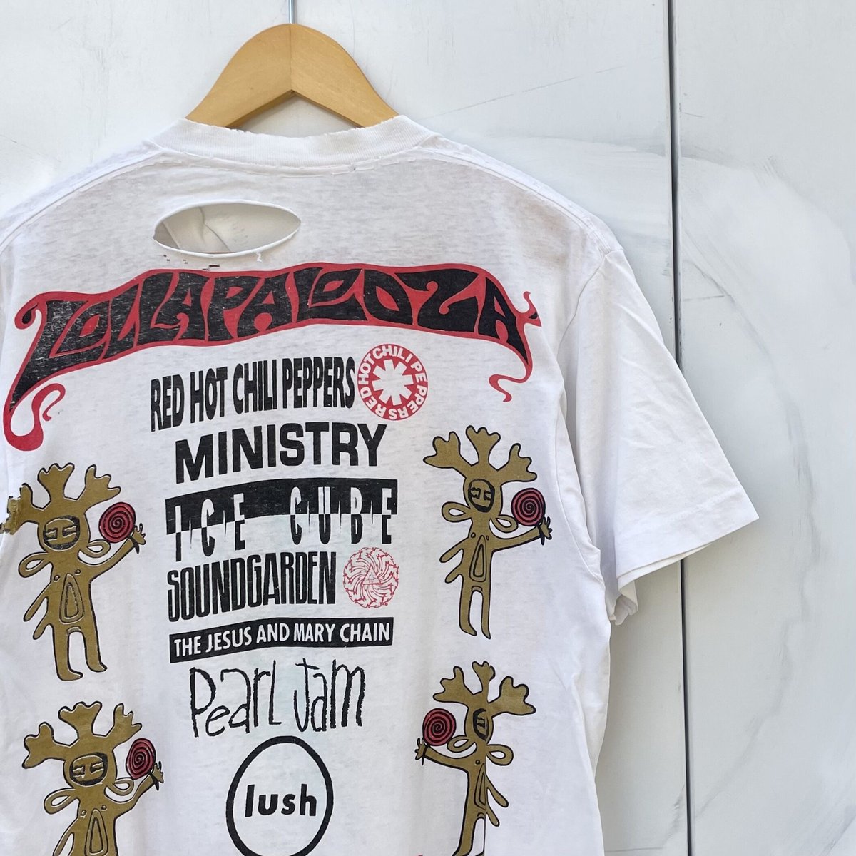 LOLLAPALOOZA/ロラパルーザ フェスティバル'92 Tシャツ 92年 LOLLAPALOOZA/ロラパルーザ フェスティバル'92 Tシャツ 92年