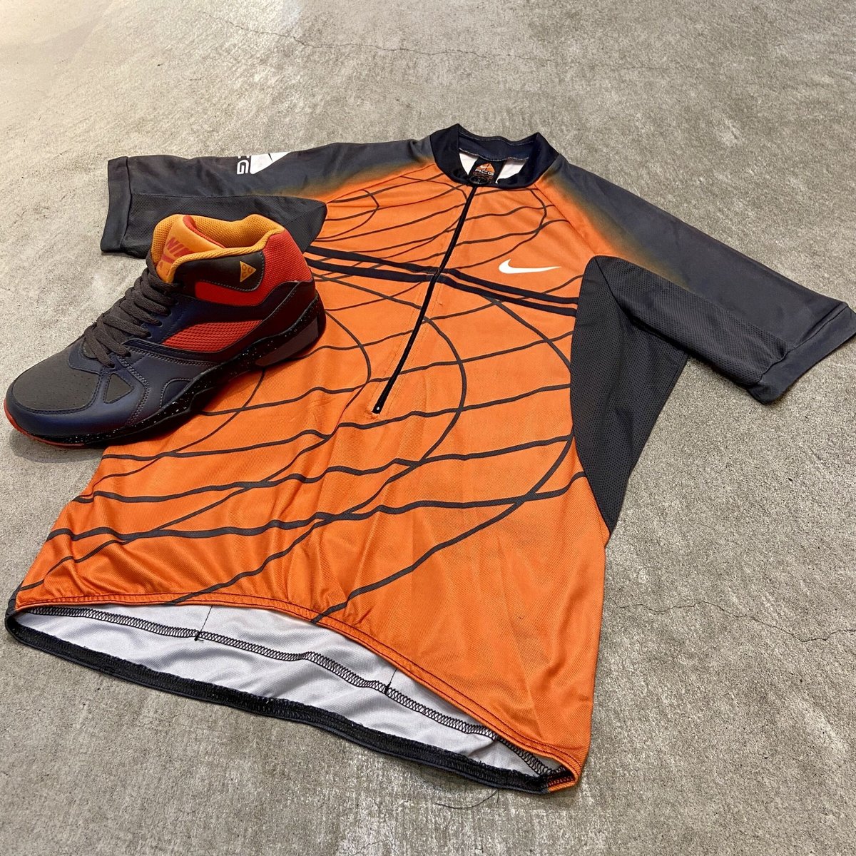NIKE ACG/ナイキ エーシージー サイクルシャツ 90年代 Made In NIKE ACG/ナイキ エーシージー サイクルシャツ 90年代 Made In