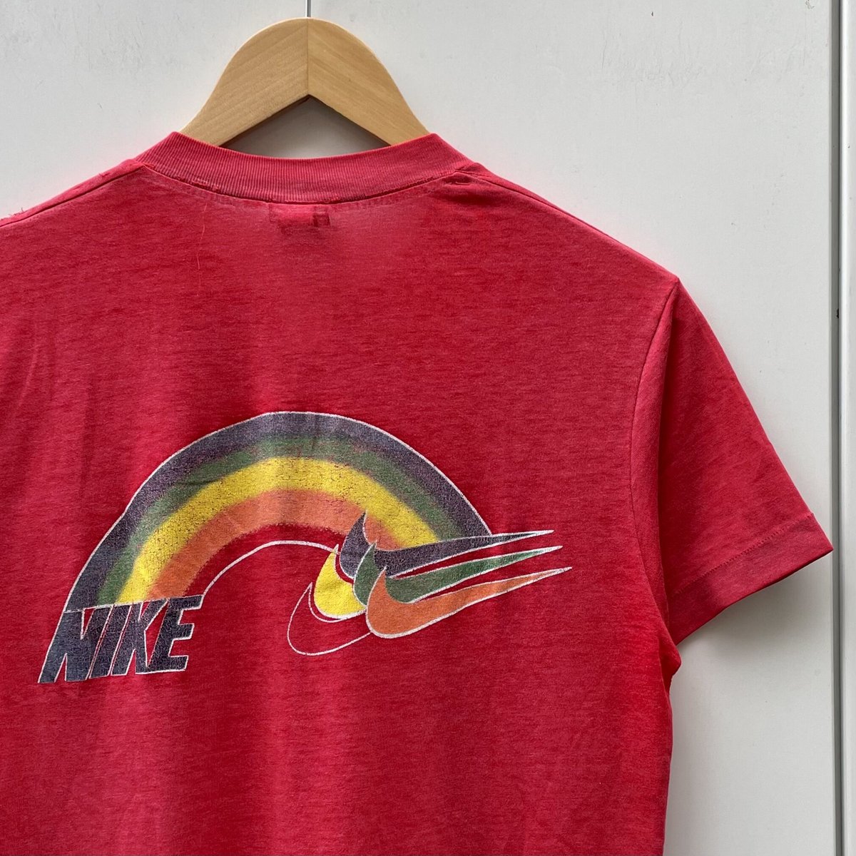 NIKE/ナイキ ロゴTシャツ 80年代 紺タグ Made In USA (USED) | c...